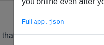 Full app.json